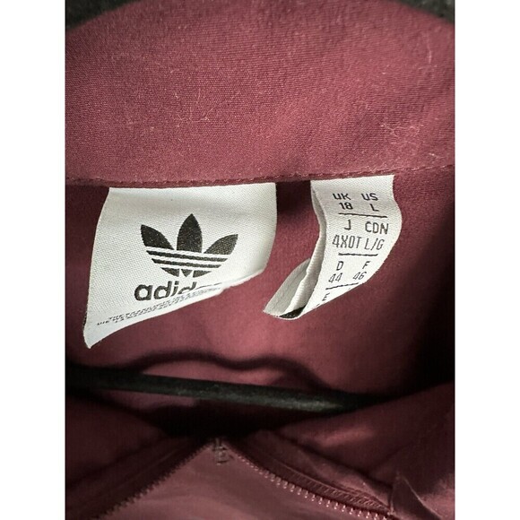 Adidas Clrdo Jacket Women’s Size Large Multicolor Crop Athleisure Running Collar - Picture 3 of 5